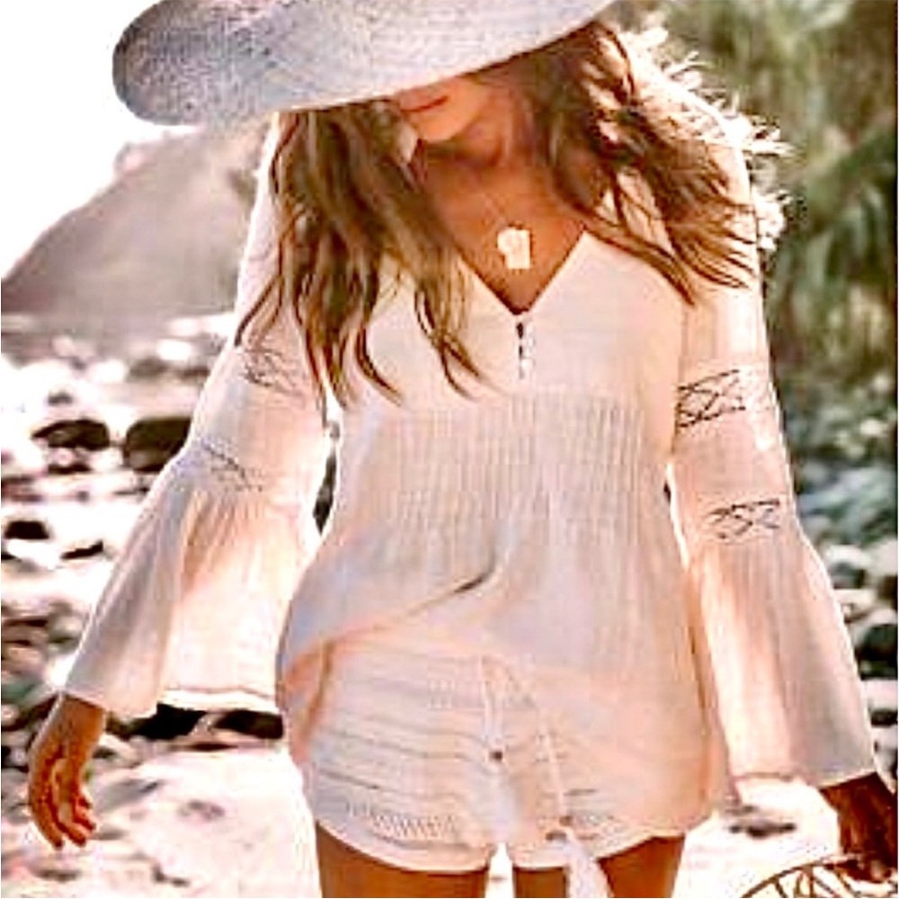 Spell Rosa Doe-Eyed Blouse